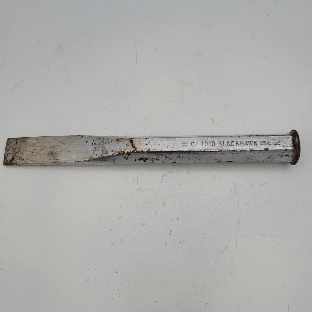 Blackhawk Hex Shank Shape Cold Chisel 7/8" x 7-7/16" CT1010 USA Made